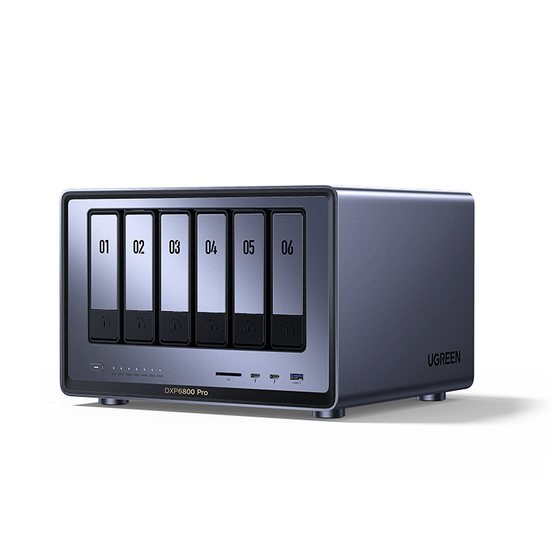 DXP6800 Pro 6-Bay Desktop NAS, – Ddr5 8Gb Bewertung und Preis