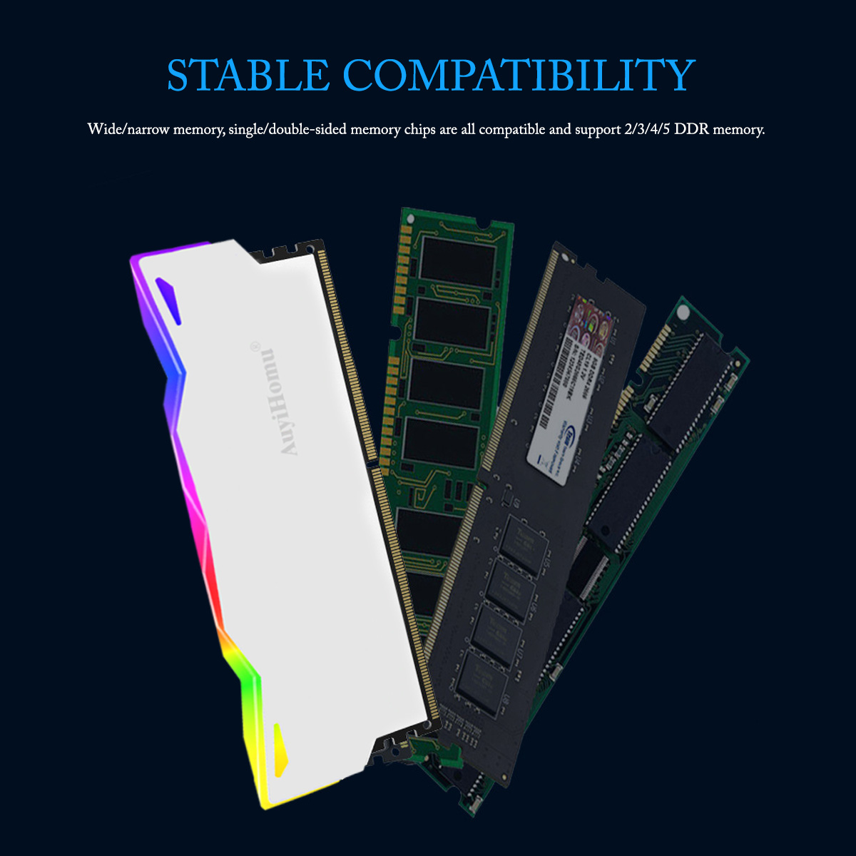 AuyiHomu RGB-Kühlkörper, 5V 3- – Ddr5 Ram Bewertung und Preis